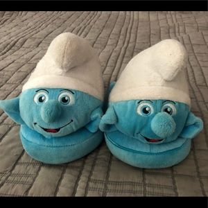 Smurf House Slippers